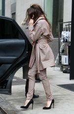 VICTORIA BECKHAM Leaves Her Apartment in New York 02/10/2016