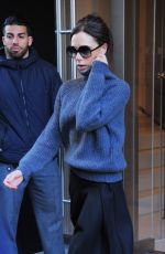 VICTORIA BECKHAM Leaves Her Apartment in New York 02/12/2016