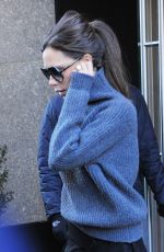 VICTORIA BECKHAM Leaves Her Apartment in New York 02/12/2016