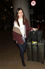VICTORIA JUSTICE at Los Angeles International Airport 02/04/2016