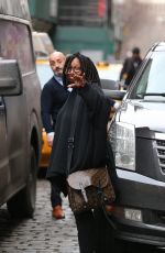 WHOOPI GOLDBERG Leaves Lure Fishbar on Prince & Mercer in Soho 02/01/2016