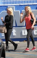 WITNEY CARSON Arrives at DWTS Studios in Hollywood 02/26/2016