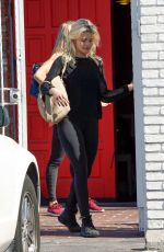 WITNEY CARSON Arrives at DWTS Studios in Hollywood 02/26/2016
