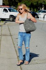 YVONE STRAHOVSKI Leaves a Salon in West Hollywood 02/18/2016