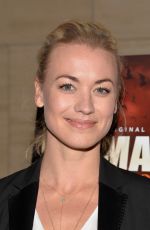 YVONNE STRAHOVSKI at Batman: Bad Blood Premiere in Beverly Hills 02/02/2016