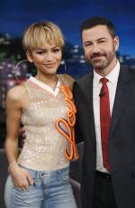 ZENDAYA at Jimmy Kimmel Live 02/10/2016