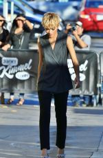 ZENDAYA COLEMAN Arrives at Jimmy Kimmel Live 02/10/2016