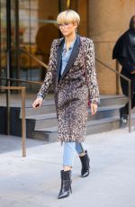 ZENDAYA COLEMAN Out and About in New York 02/22/2016