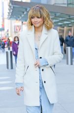 ZENDAYA COLEMAN Out and About in New York 02/26/2016