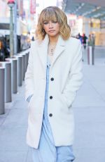 ZENDAYA COLEMAN Out and About in New York 02/26/2016