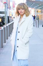 ZENDAYA COLEMAN Out and About in New York 02/26/2016