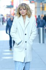 ZENDAYA COLEMAN Out and About in New York 02/26/2016