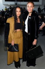 ZOE KRAVITZ at Calvin Llein Fashio Show at New York Fashion Week 02/18/2016