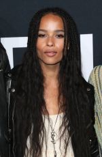 ZOE KRAVITZ at Saint Laurent Fashion Show in Los Angeles 02/10/2016