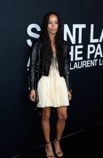ZOE KRAVITZ at Saint Laurent Fashion Show in Los Angeles 02/10/2016