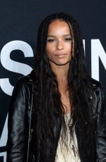 ZOE KRAVITZ at Saint Laurent Fashion Show in Los Angeles 02/10/2016