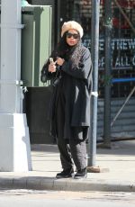 ZOE KRAVITZ Out and About in New York 02/12/2016