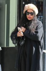 ZOE KRAVITZ Out and About in New York 02/12/2016