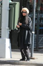 ZOE KRAVITZ Out and About in New York 02/12/2016