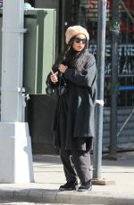 ZOE KRAVITZ Out and About in New York 02/12/2016