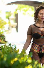 ADRIENNE BAILON in Bikini on Vacation in Mexico 03/20/2016