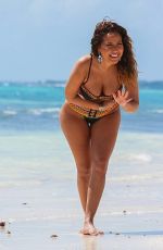 ADRIENNE BAILON in Bikini on Vacation in Mexico 03/20/2016