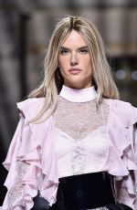 ALESSANDRA AMBROSIO at Balmani Fashion Show in Paris 03/03/2016