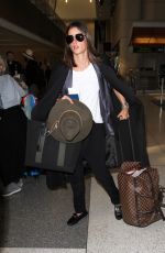 ALESSANDRA AMBROSIO at Los Angeles International Airport 03/01/2016