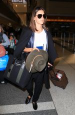 ALESSANDRA AMBROSIO at Los Angeles International Airport 03/01/2016