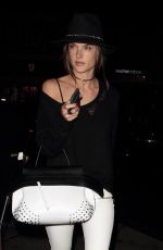 ALESSANDRA AMBROSIO at Madeo Restaurant in Hollywood 03/29/2016