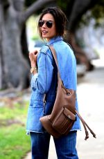 ALESSANDRA AMBROSIO ine Jeans Out in Brentwood 03/29/2016