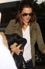 ALESSANDRA AMBROSIO Out and About in Los Angeles 03/15/2016