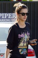 ALESSANDRA AMBROSIO Out and About in Los Angeles 03/23/2016