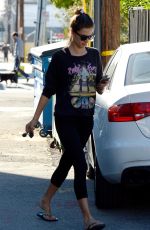 ALESSANDRA AMBROSIO Out and About in Los Angeles 03/23/2016