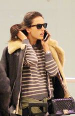 ALESSANDRA AMBROSIOat Airport in Barcelona 03/18/2016