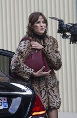 ALEXA CHUNG on the Set of Photoshoot for Longchamp in Paris 03/17/2016