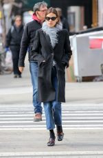 ALEXA CHUNG Out and About in New York 03/03/2016