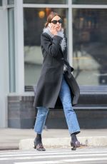 ALEXA CHUNG Out and About in New York 03/03/2016