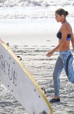 ALEXANDRA DADDARIO in Tank Top on the Set of Baywatch in Georgia 03/28/2016