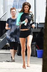ALEXANDRA DADDARIO in Wetsuit on the Set of 