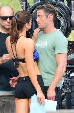 ALEXANDRA DADDARIO on the Set of 