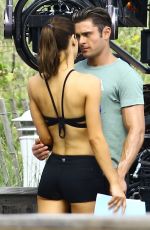ALEXANDRA DADDARIO on the Set of 