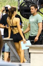 ALEXANDRA DADDARIO on the Set of 