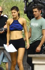 ALEXANDRA DADDARIO on the Set of 