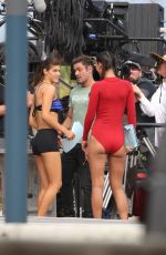 ALEXANDRA DADDARIO on the Set of 