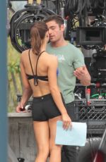 ALEXANDRA DADDARIO on the Set of 