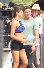 ALEXANDRA DADDARIO on the Set of 