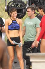 ALEXANDRA DADDARIO on the Set of 