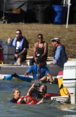 ALEXANDRA DADDARIO on the Set of 