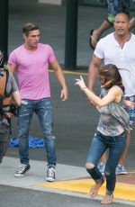 ALEXANDRA DADDARIO on the Set of 